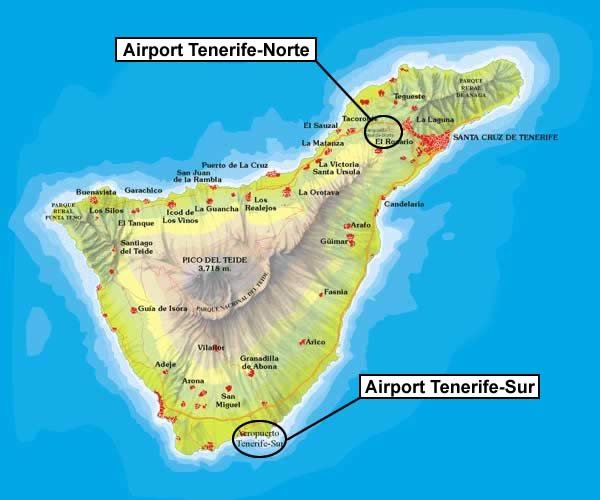 TenerifeMapAirports 